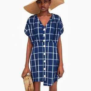 Zara Summer Check Dress